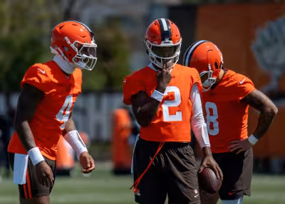Deshaun Watson has the edge over Shedeur Sanders in Browns QB race
